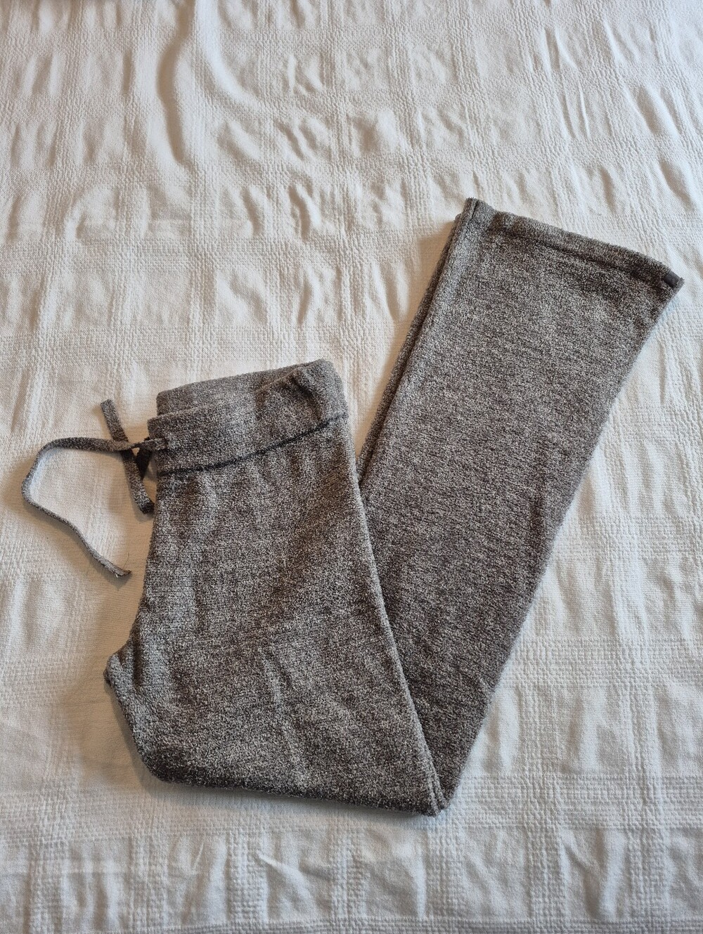 Barefoot Dreams women's XS Cozy Chic Lites gray pull on pants VGUC